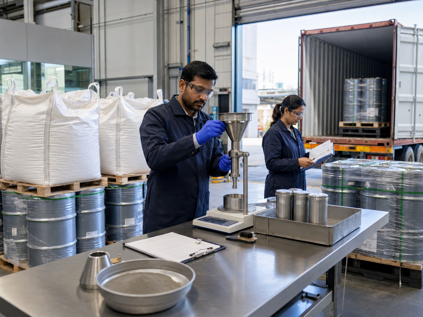 Inspecting Metallic Powder Quality